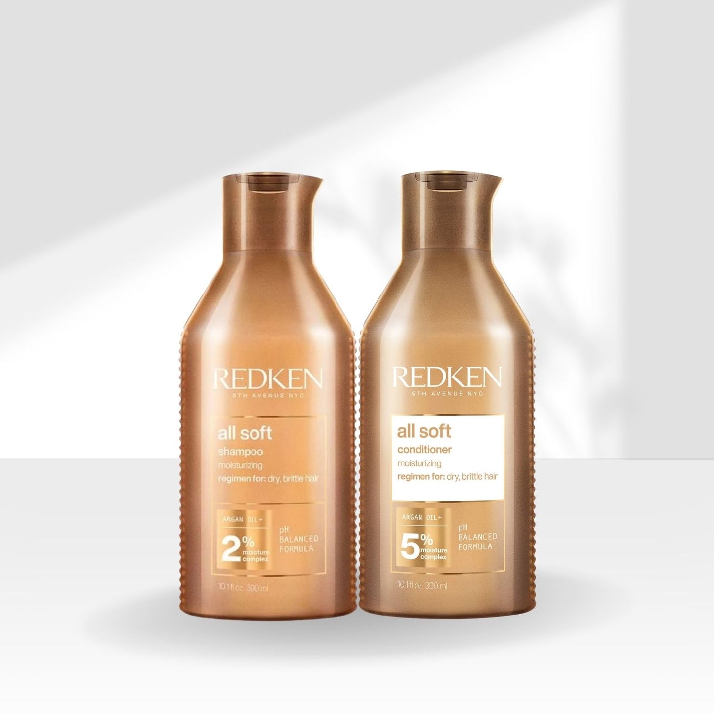 Kit Redken All Soft Shampoo 300 ml + Condicionador 300 ml