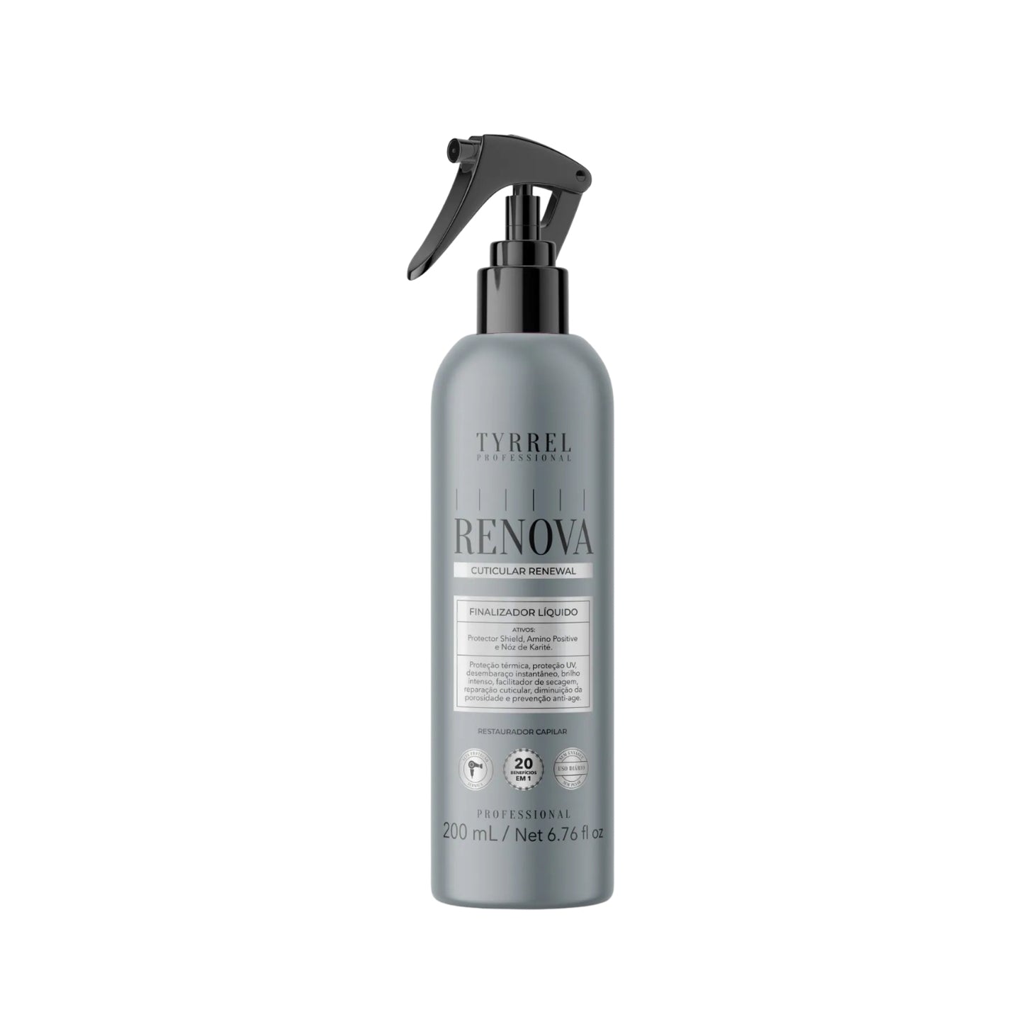 Protetor Témico Tyrrel Renova Restaurador Capilar 200 ml