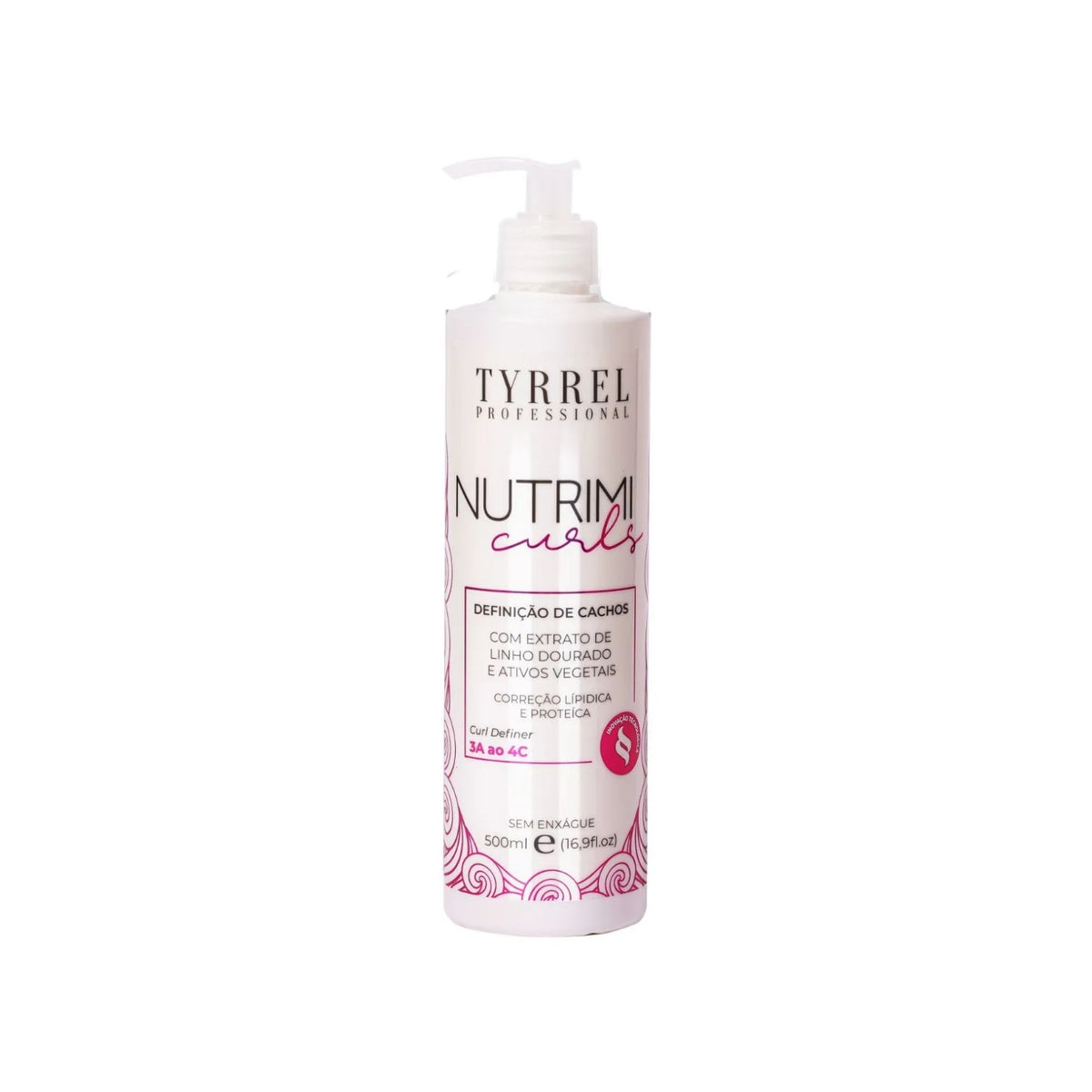 Leave-in Tyrrel Nutrimi Curls Definidor de Cachos para Cabelo Cacheado 500 ml