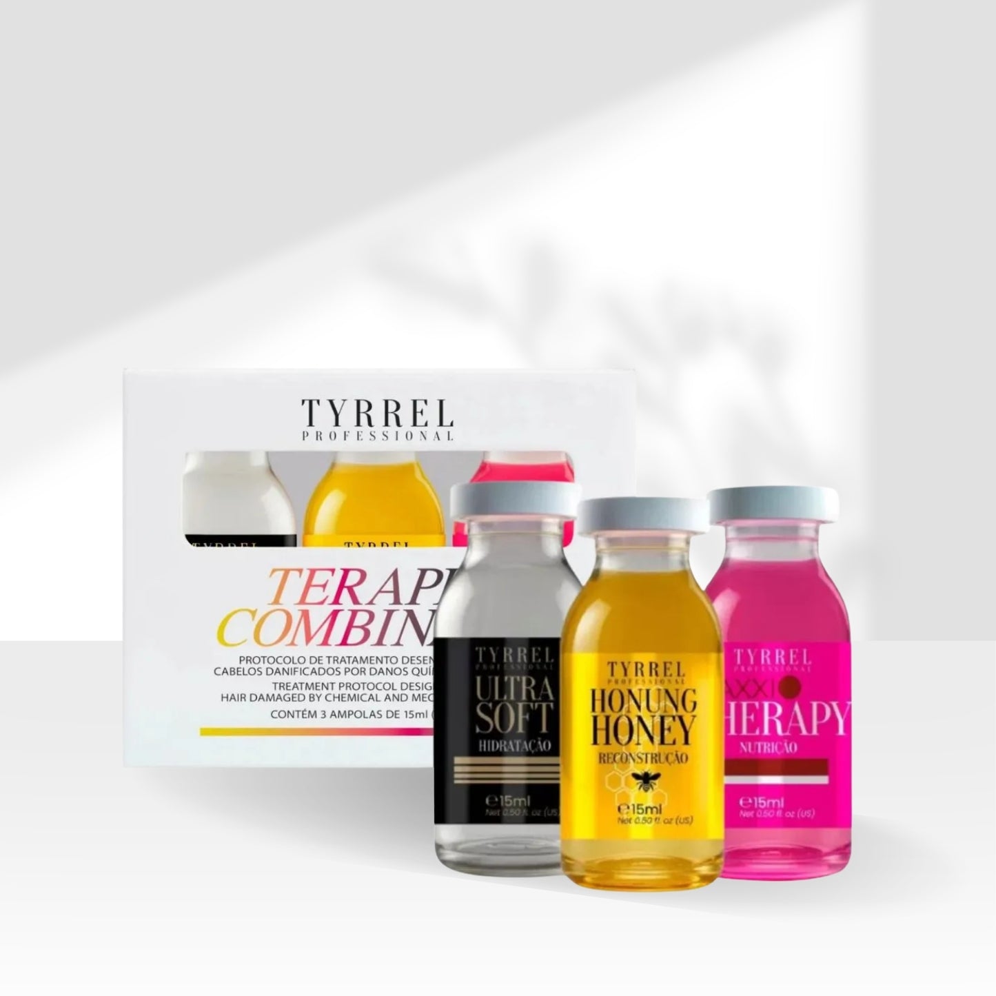 Kit Tyrrel Terapia Combinada com 3 Ampolas 15 ml
