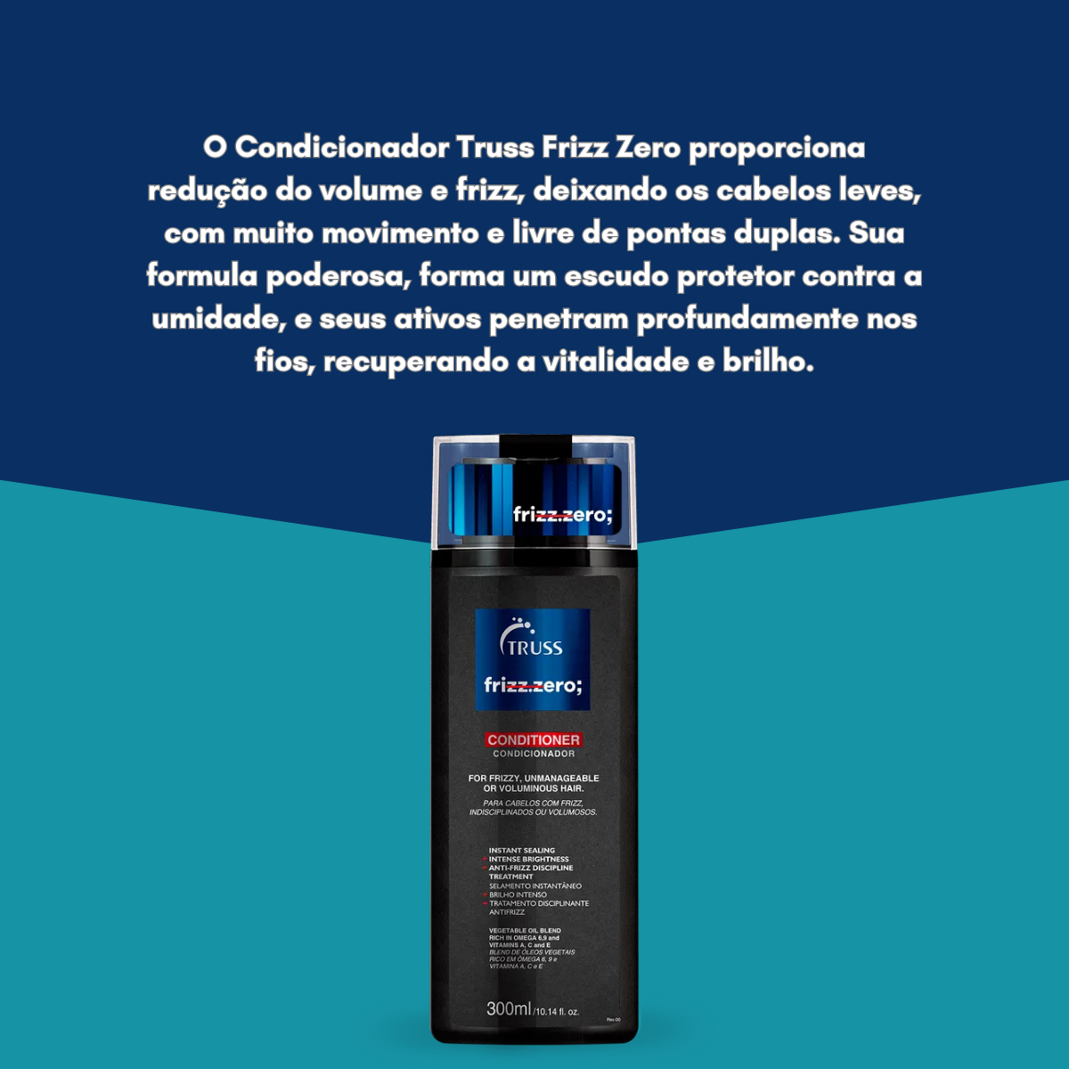 Condicionador Truss Frizz Zero 300 ml