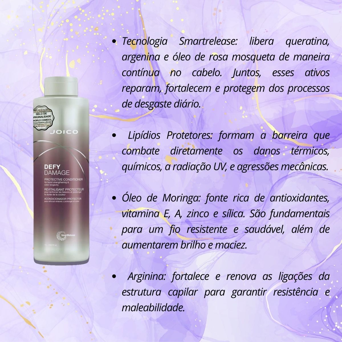 Condicionador Joico Defy Damage Protective 1 Litro