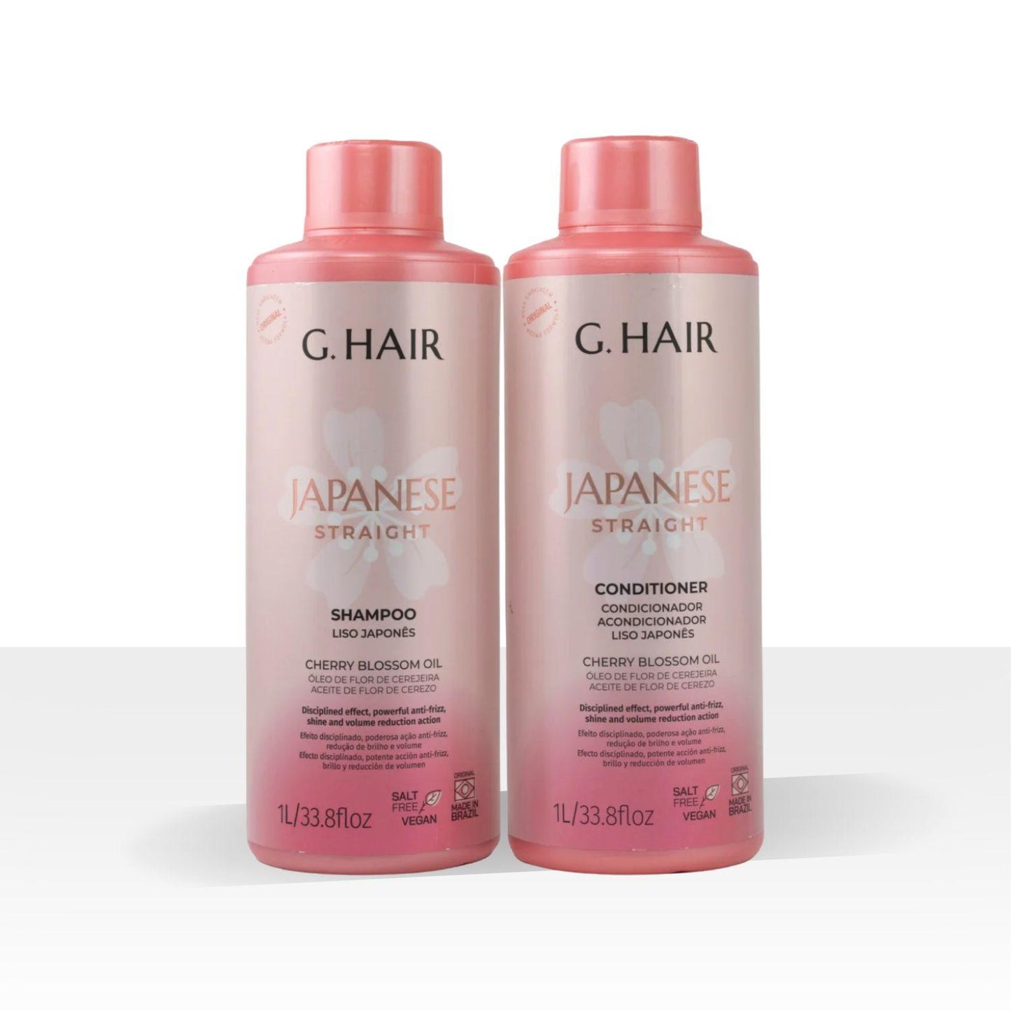 Kit G.Hair Liso Japonês (2 x 1 Litro)