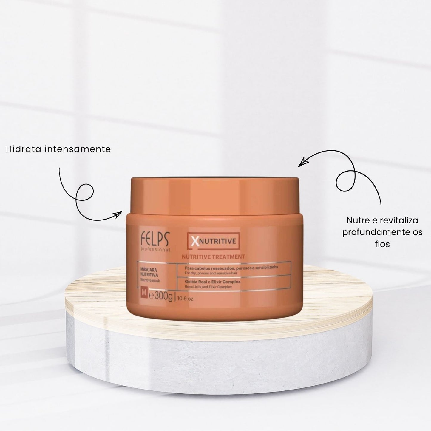 Máscara Felps XNutritive Máscara de Nutrição 300 g