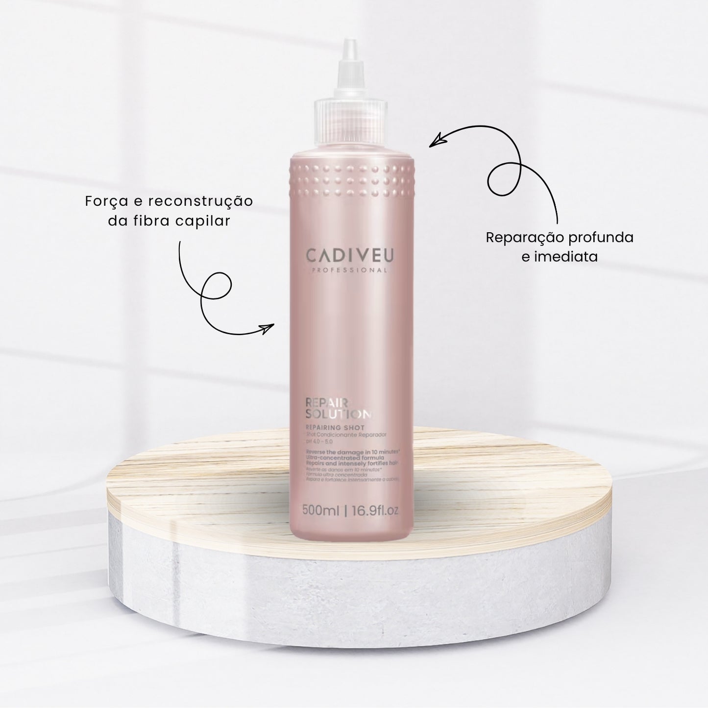 Leave-in Cadiveu Repair Solution Repairing Shot 500 ml