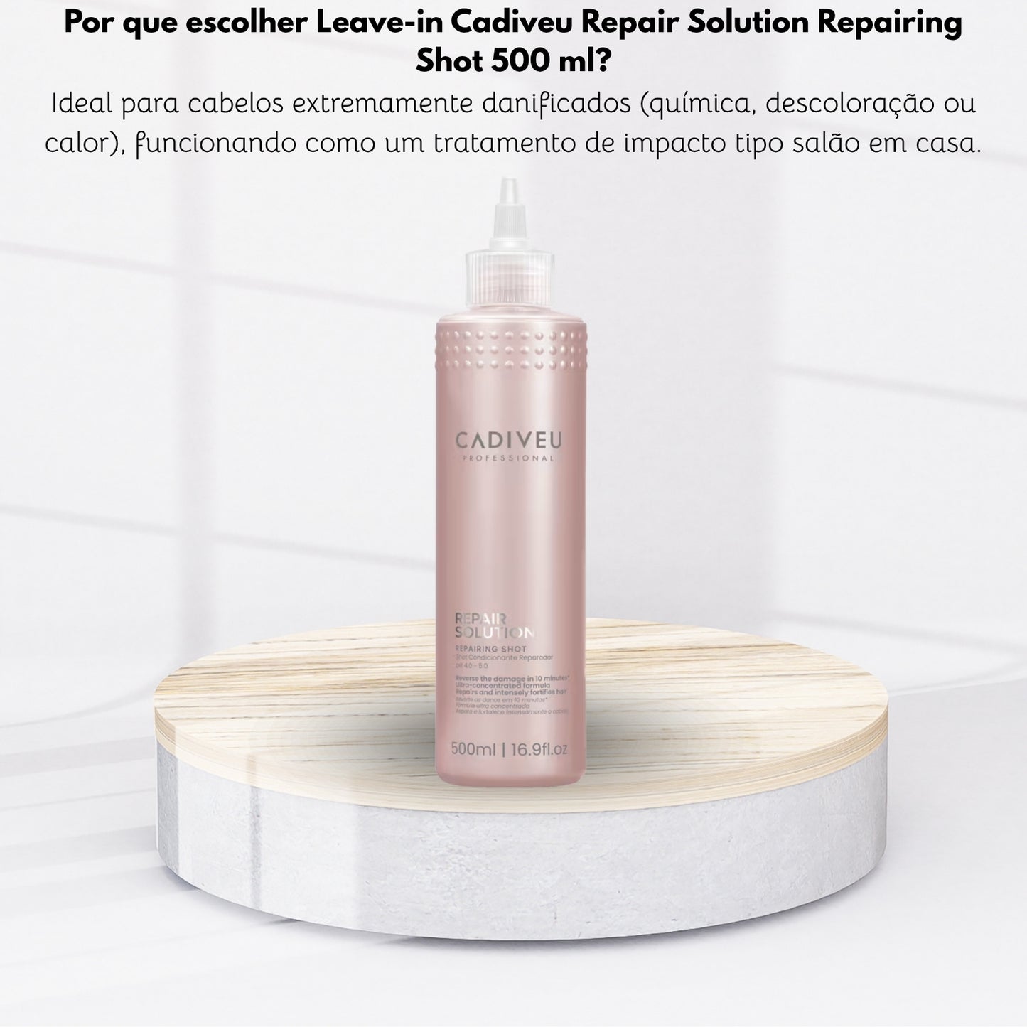 Leave-in Cadiveu Repair Solution Repairing Shot 500 ml