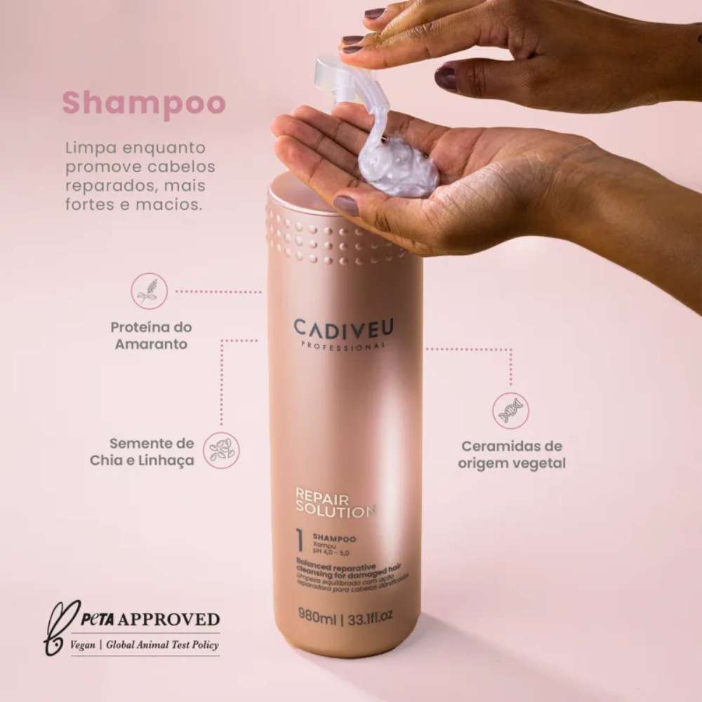 Shampoo Cadiveu Repair Solution 980 ml