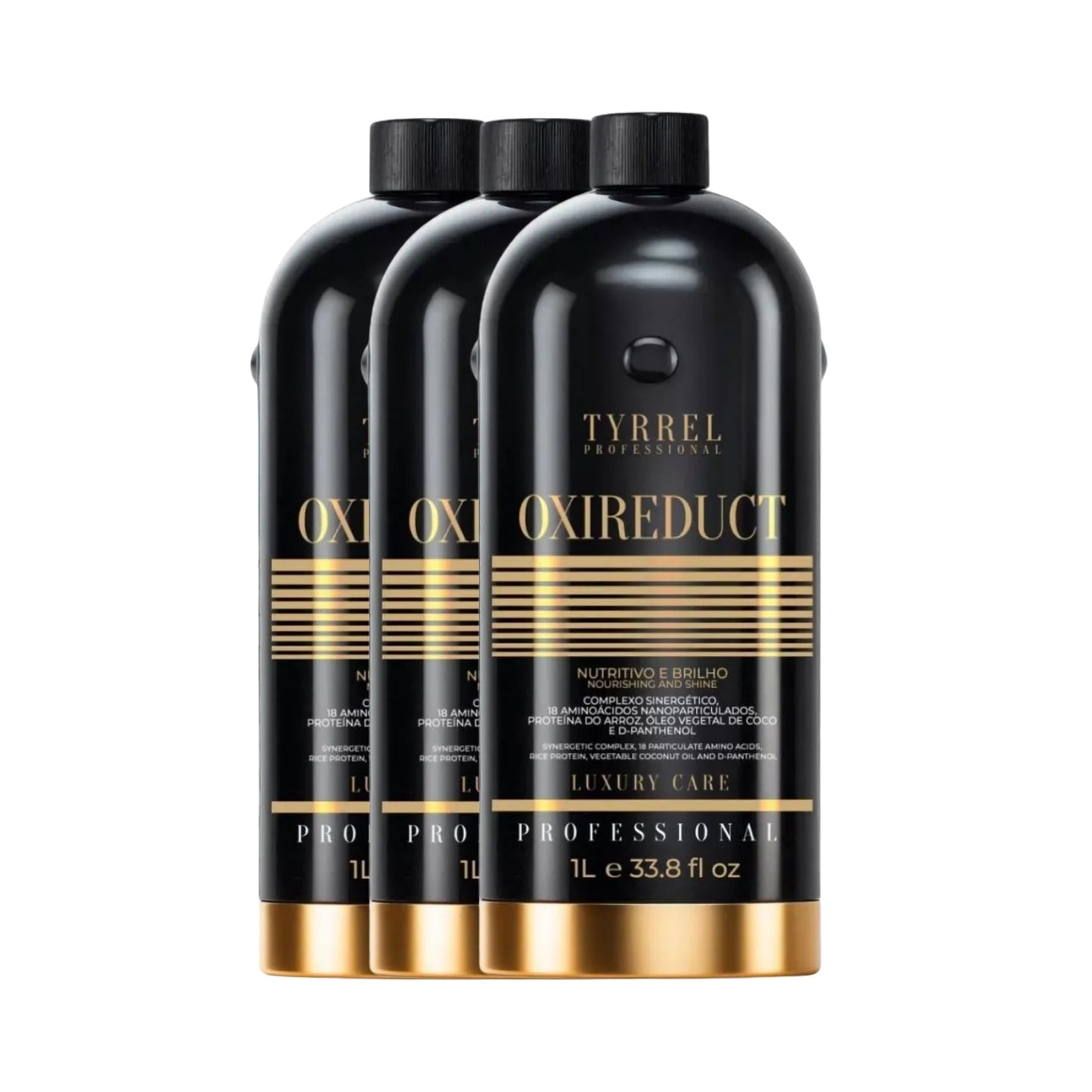 Kit Tyrrel Oxireduct 3 Escova Progressiva 1 Litro