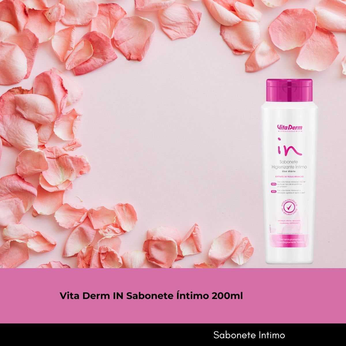 Vita Derm IN Sabonete Íntimo 200 ml
