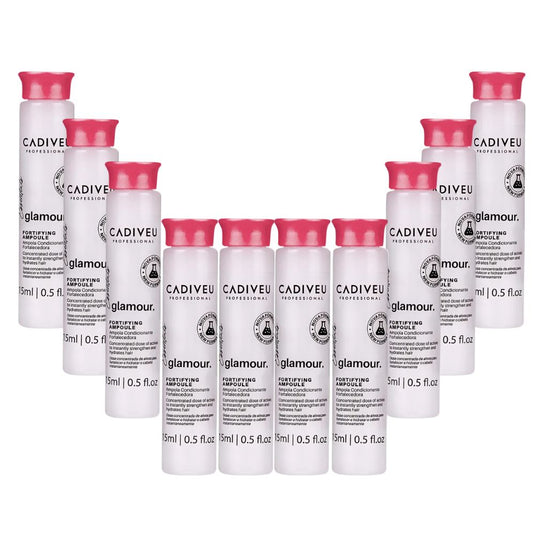 Kit Cadiveu Glamour Essentials Ampola Capilar 10 x 15 ml
