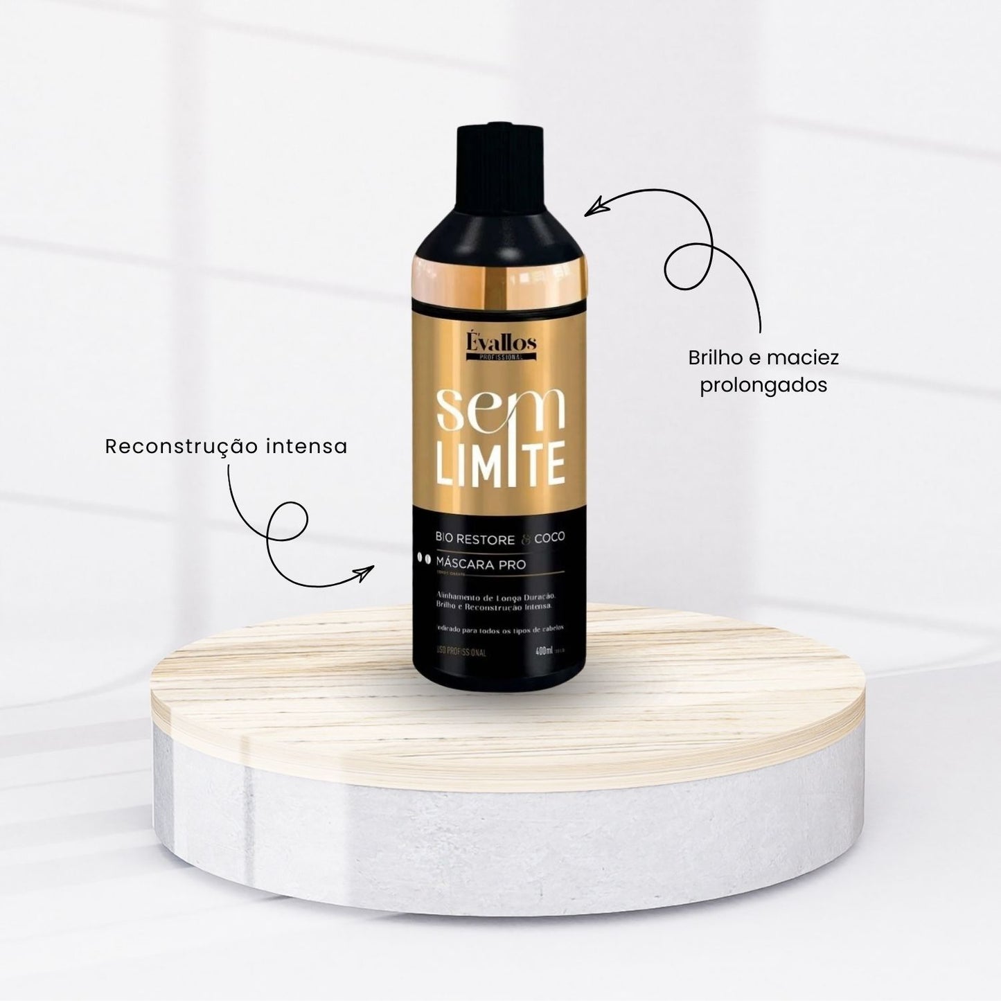 Progressiva Évallos Máscara Sem Limite 400 ml