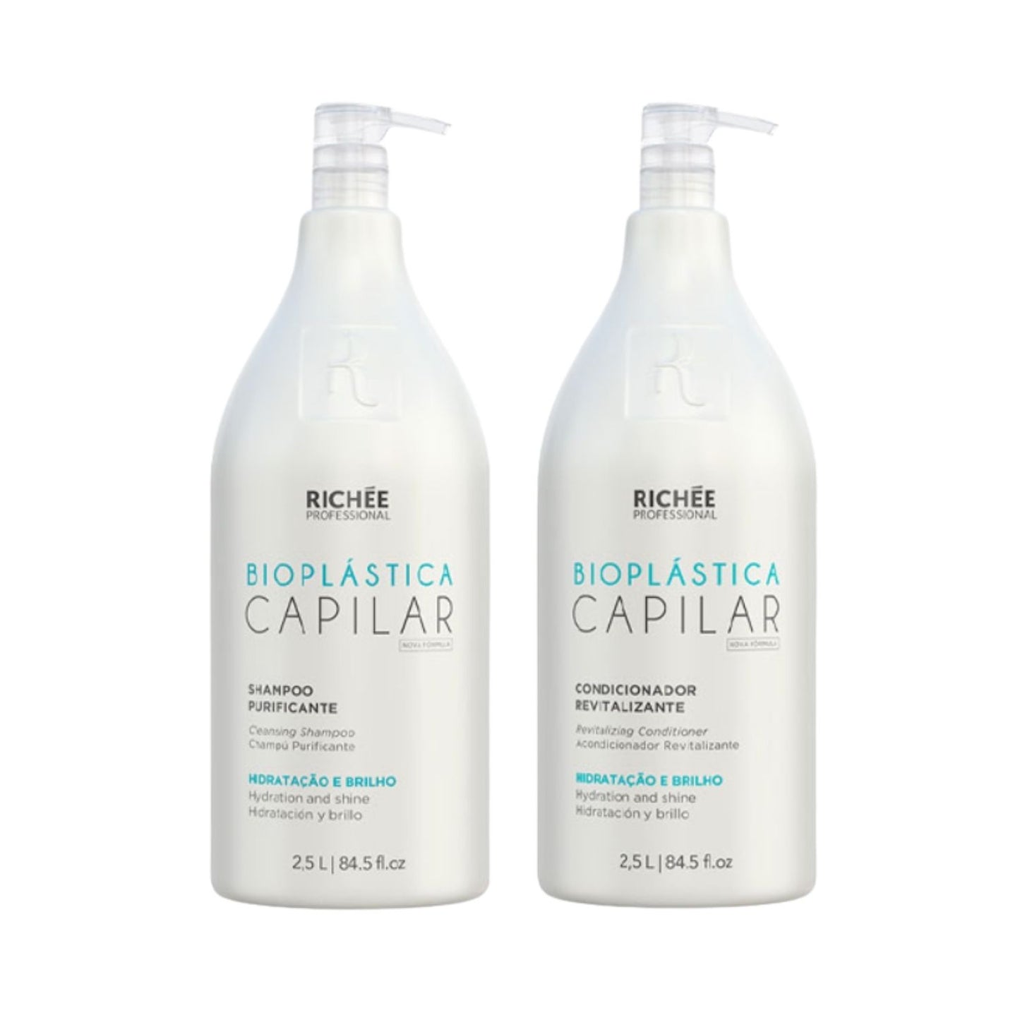 Kit Richée Bioplástica Shampoo + Condicionador (2x2,5L)