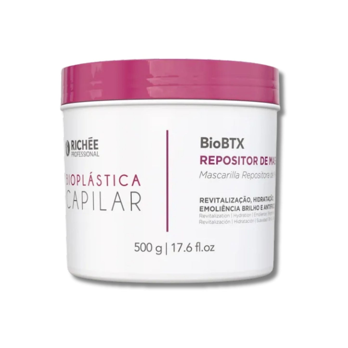 Botox Capilar Capilar Richée Bioplástica BioBTX Máscara Repositora 500 g