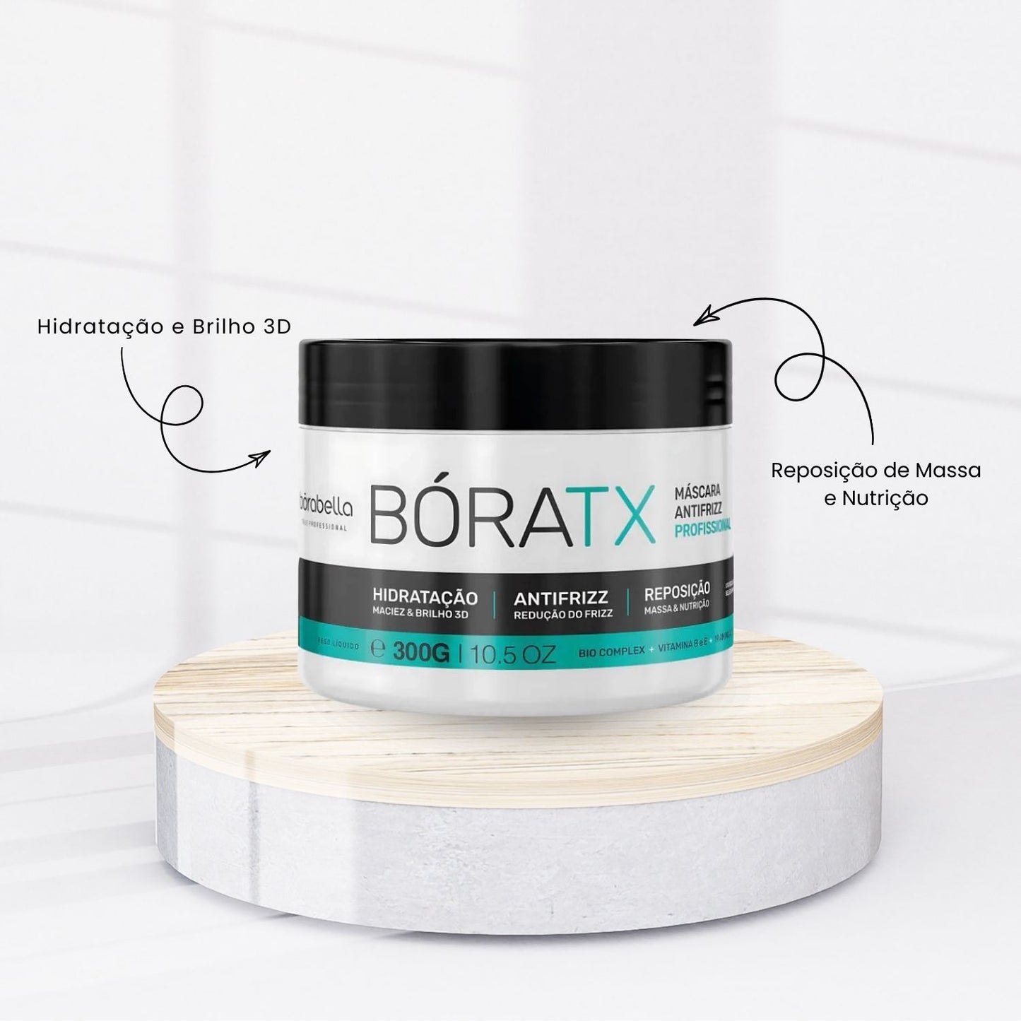 Botox Capilar Capilar Bórabella Boratx Máscara 300 g