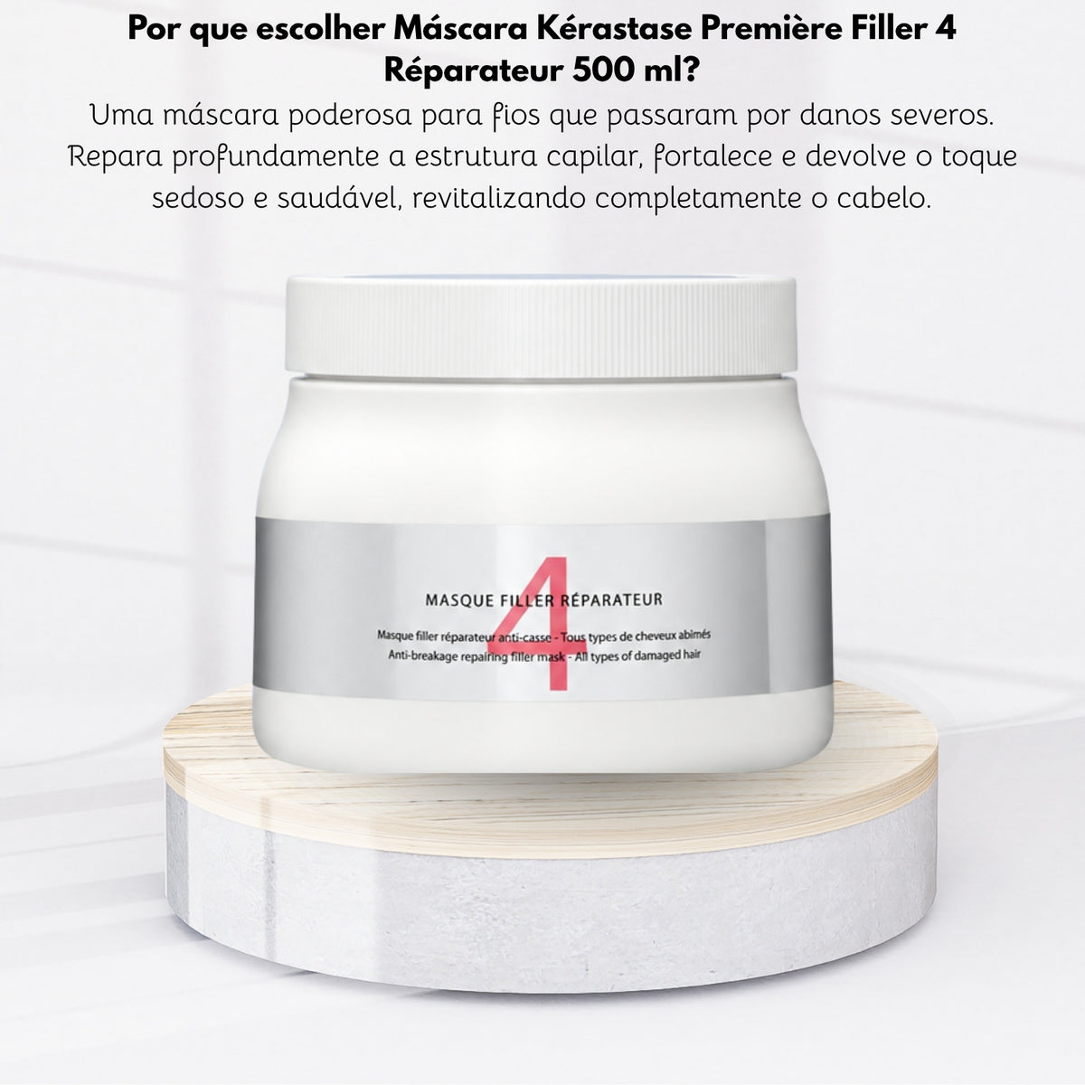 Máscara Kérastase Première Filler 4 Réparateur 500 ml