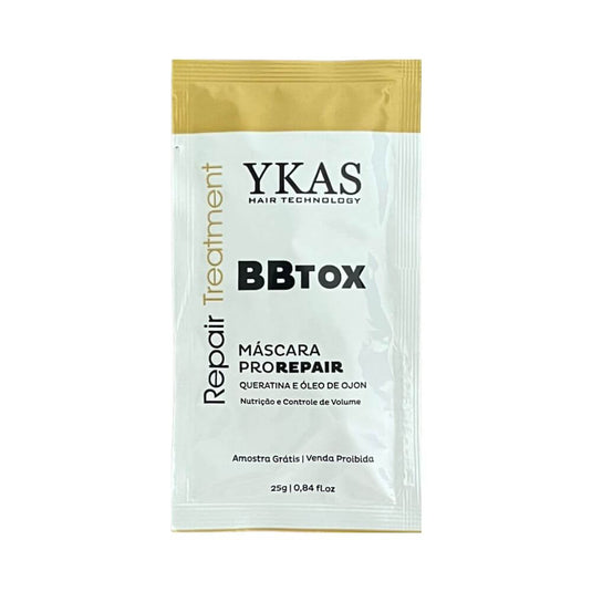 🎁 Brinde Sachê Ykas BBtox Repair Treatment Máscara 25 g (100% off)