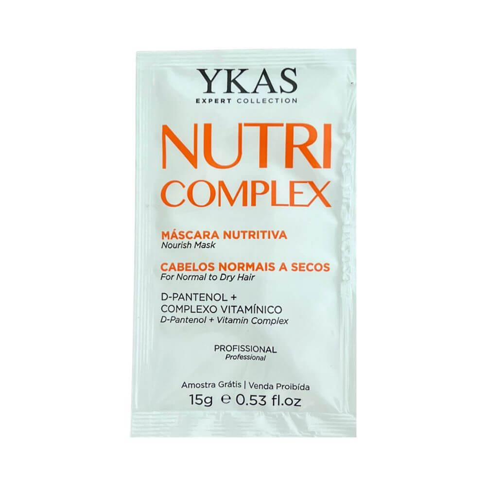 🎁 Brinde Sachê Ykas Nutri Complex Máscara 15 g (100% off)
