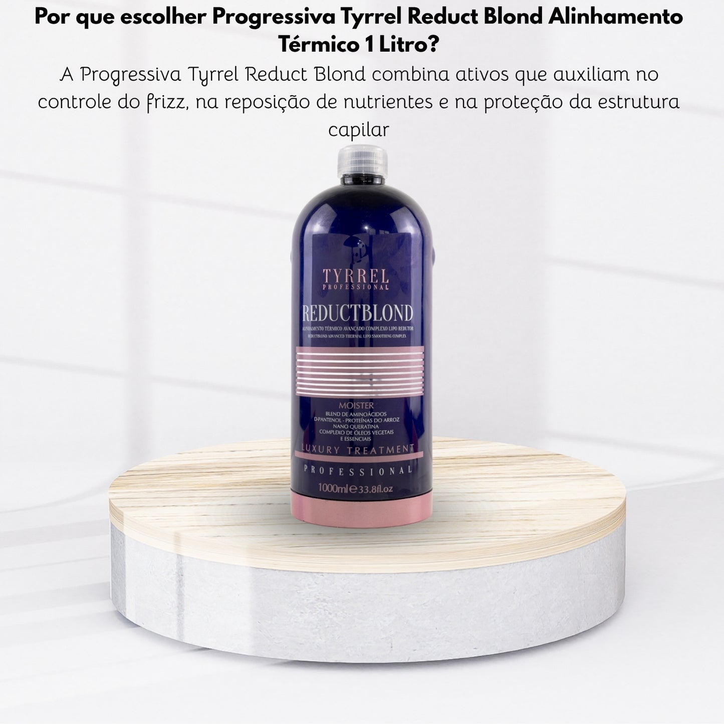 Progressiva Tyrrel Reduct Blond Alinhamento Térmico 1 Litro