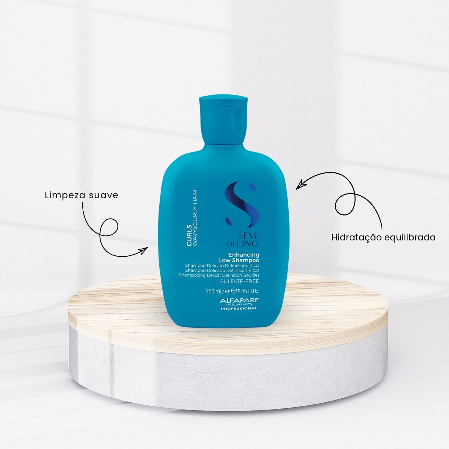 Kit Alfaparf Semi di Lino Curls Home Care (2 Produtos)