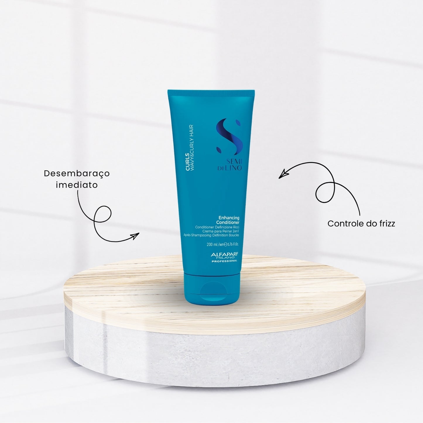 Kit Alfaparf Semi di Lino Curls Home Care (2 Produtos)