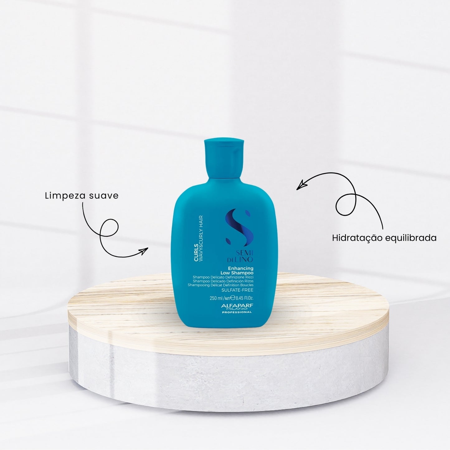 Kit Alfaparf Semi di Lino Curls Home Care (4 Produtos)