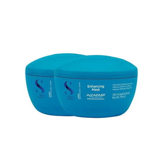 Kit Alfaparf Semi di Lino Curls 2 Máscaras 200 ml