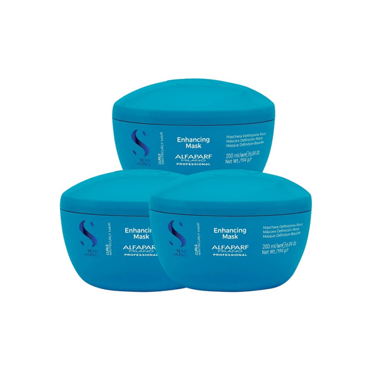 Kit Alfaparf Semi di Lino Curls 3 Máscaras 200 ml