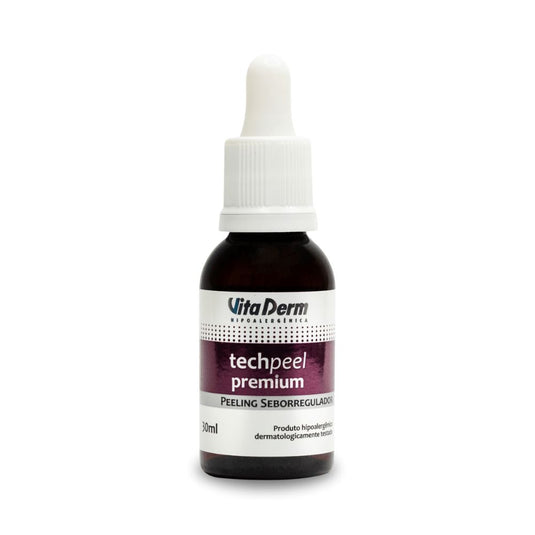 Vita Derm Tech Peel Peeling Seborregulador Sérum Facial 30 ml