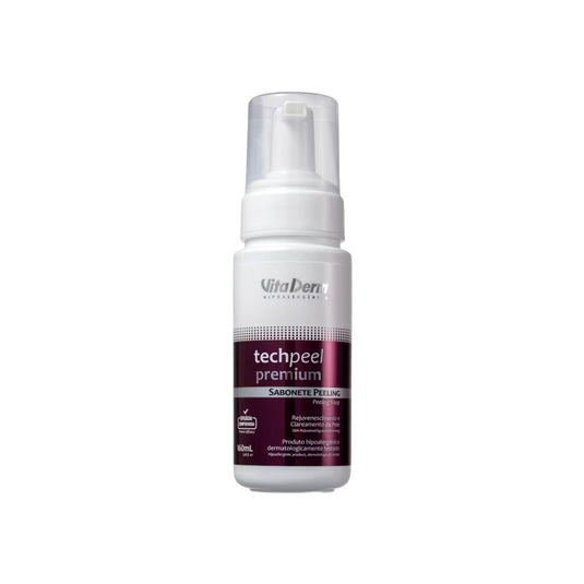 Vita Derm Tech Peel Peeling Sabonete Facial 160 ml