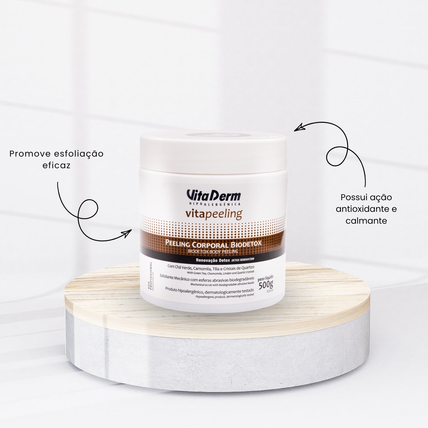 Vita Derm Vita Peeling Corporal Biodetox 500 g