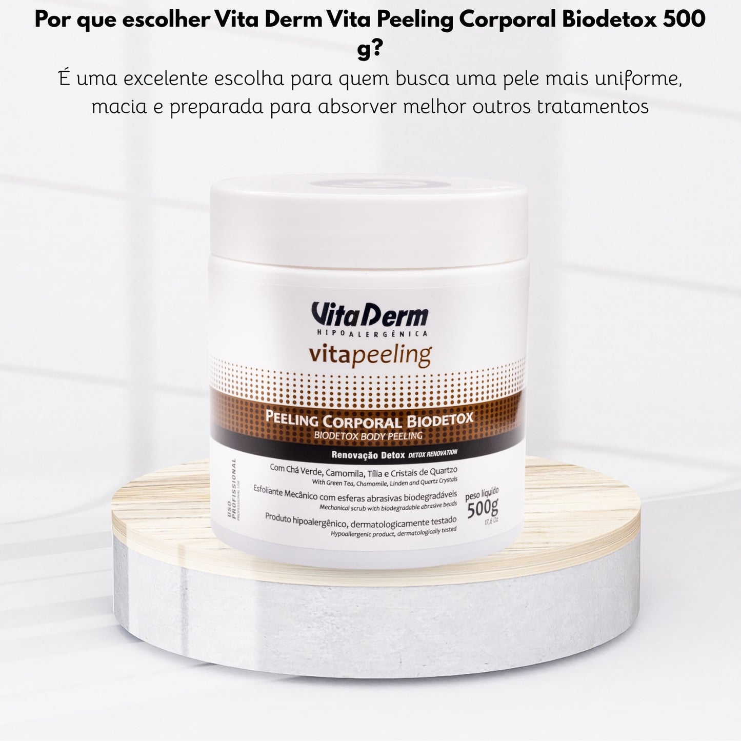 Vita Derm Vita Peeling Corporal Biodetox 500 g