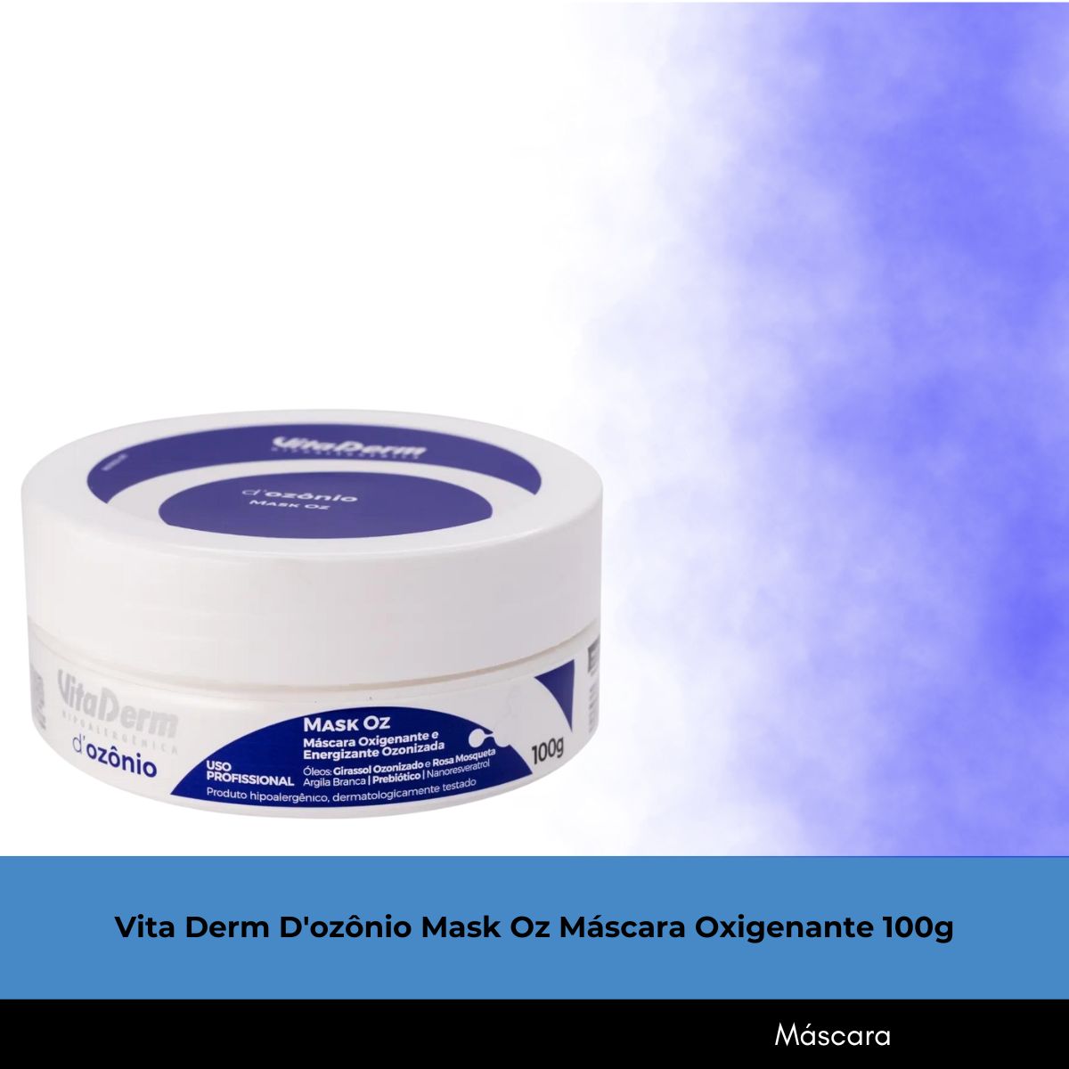 Vita Derm D'ozônio Mask Oz Máscara Oxigenante 100 g