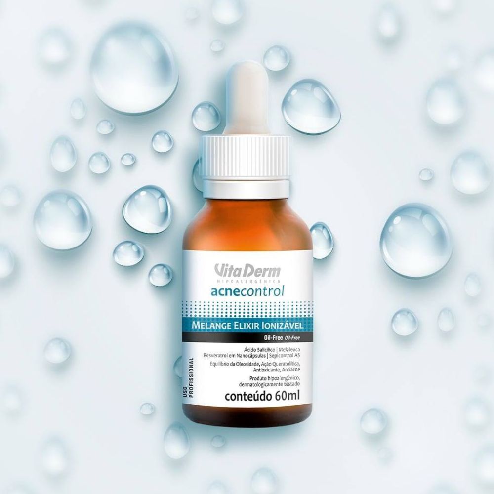 Vita Derm Acne Control Melange Elixir Ionizável 60 ml
