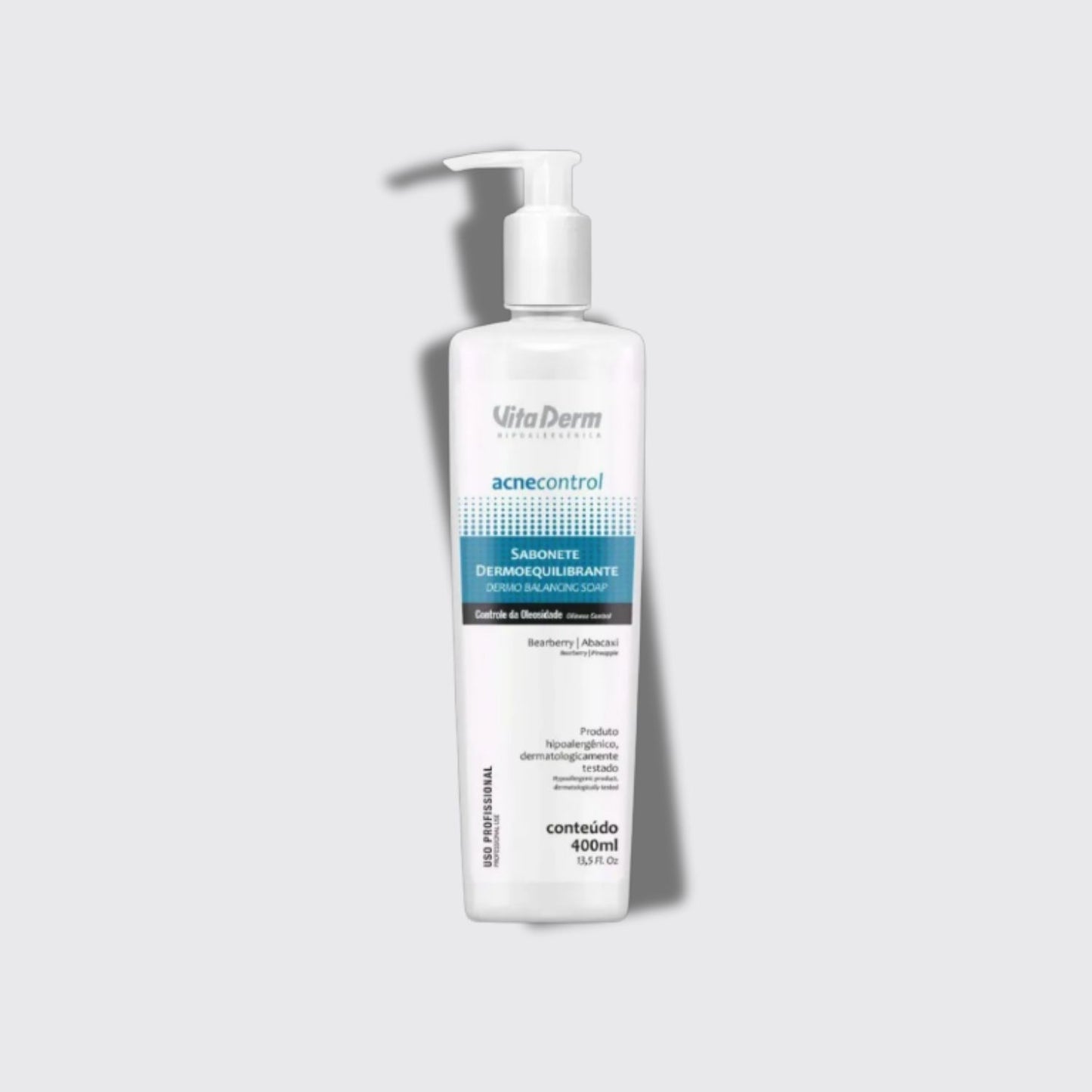 Vita Derm Acne Control Sabonete Dermoequilibrante 400 ml