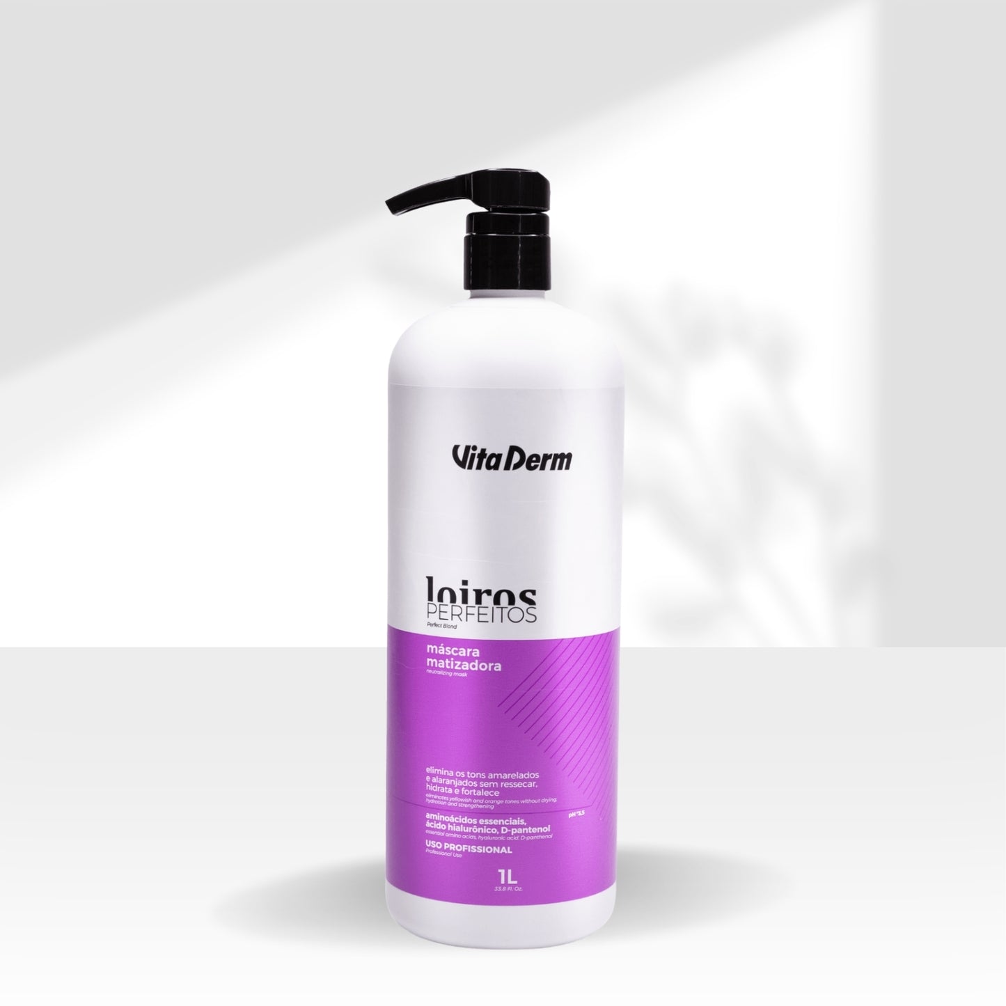 Máscara Matizadora Vita Derm Loiros Perfeitos 1 Litro