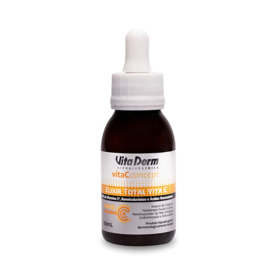Vita Derm Vita C Concept Elixir Total com Ácido Hialurônico 60 ml