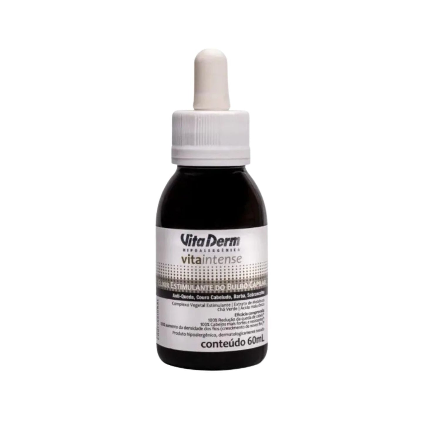 Vita Derm Vita Intense Elixir Estimulante do Bulbo Capilar com Ácido Hialurônico 60 ml