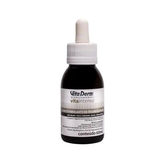 Vita Derm Vita Intense Elixir Estimulante do Bulbo Capilar com Ácido Hialurônico 60 ml