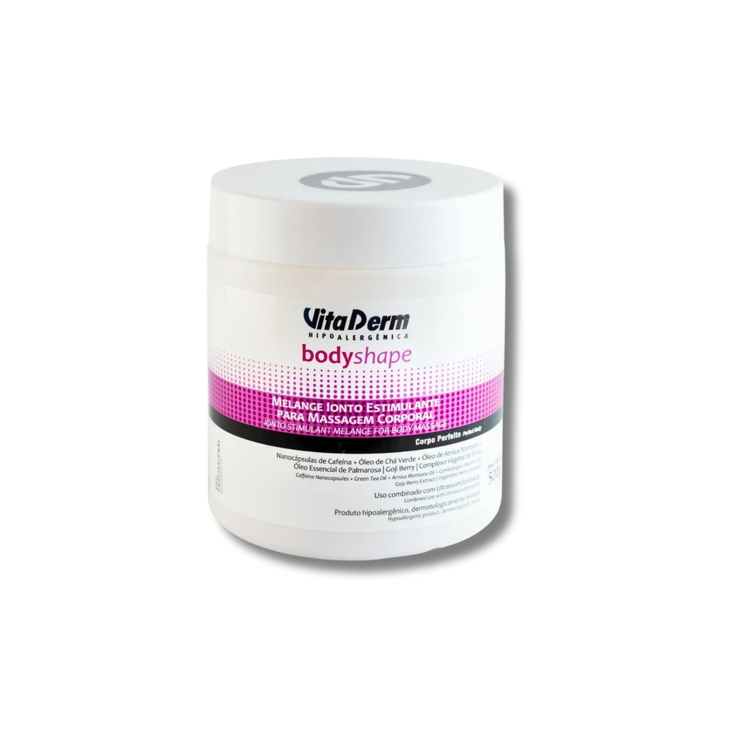 Vita Derm Body Shape Melange Ionto Estimulante para Massagem Corporal 500 g