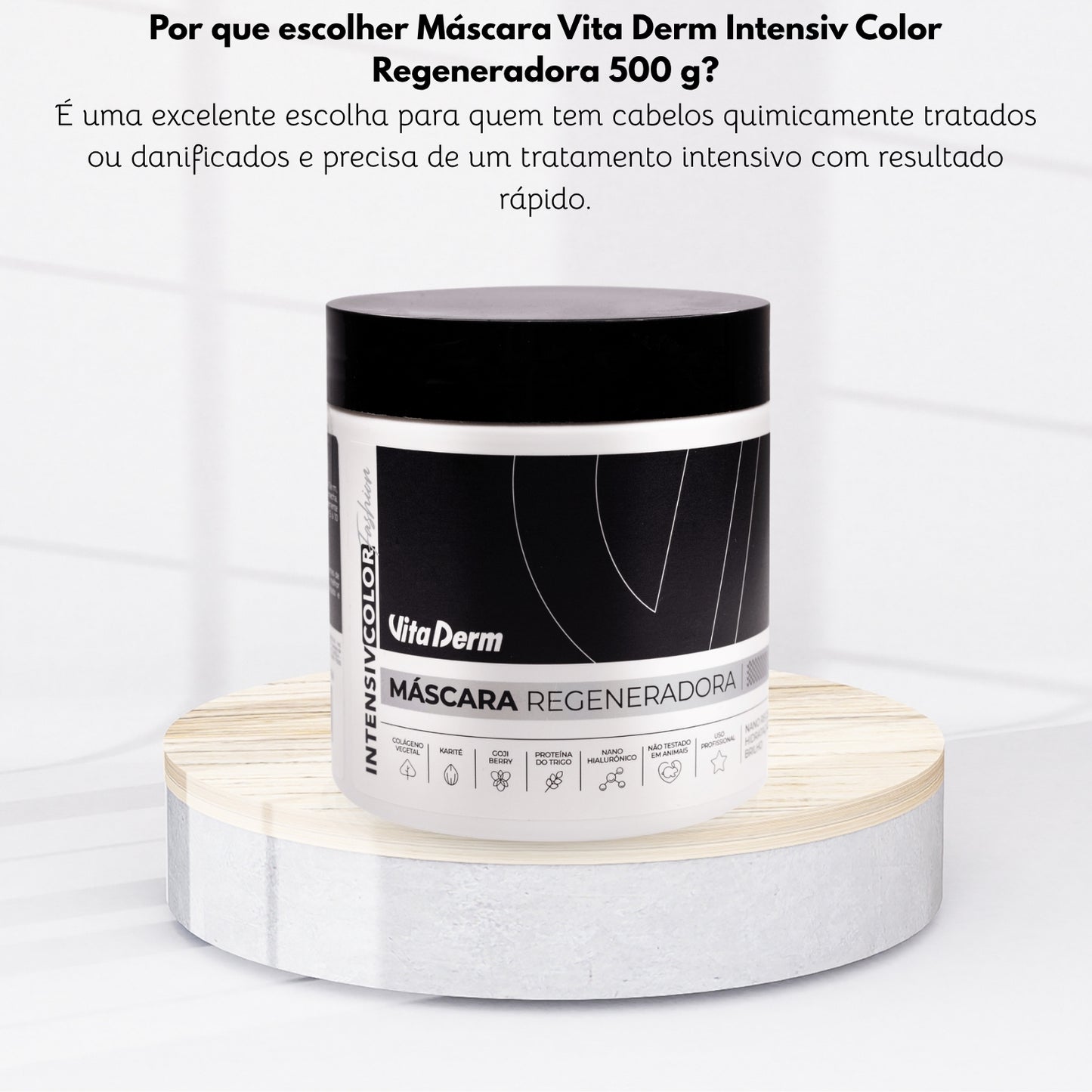 Máscara Vita Derm Intensiv Color Regeneradora 500 g