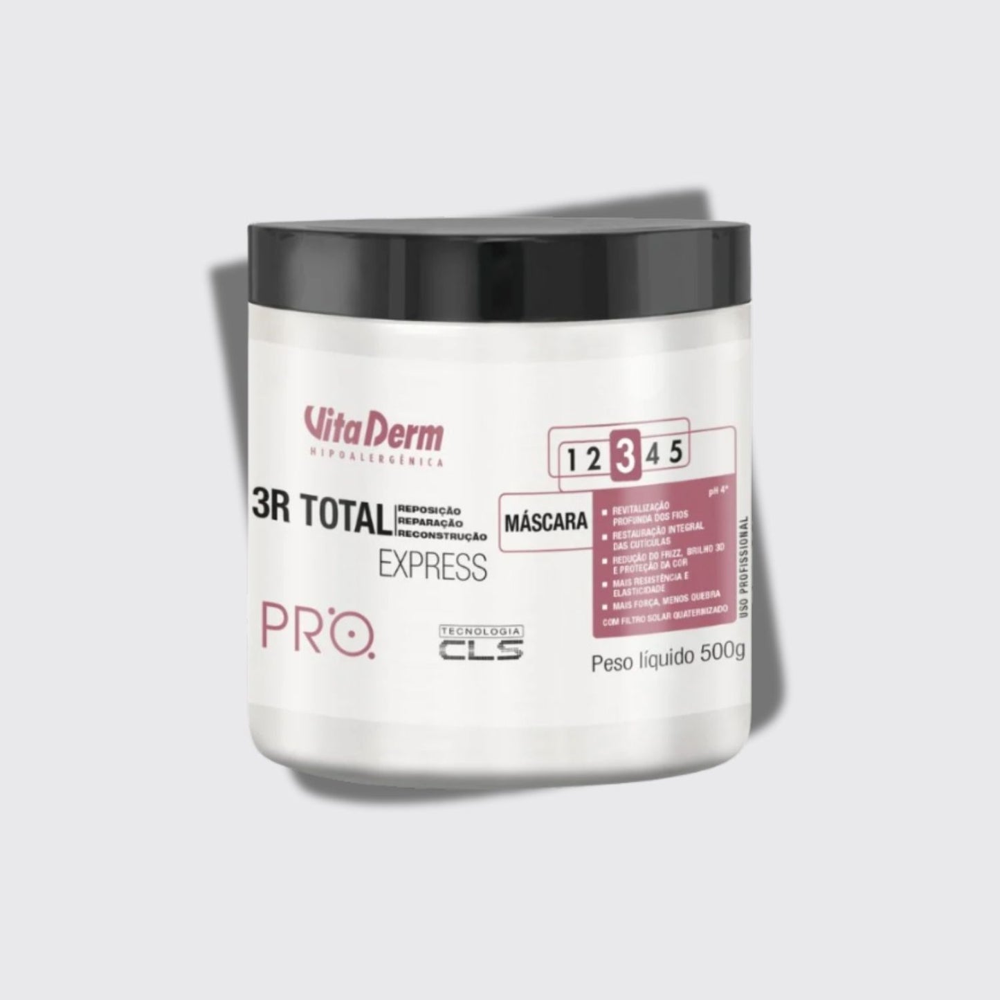 Máscara Vita Derm 3R Total Express 500 g