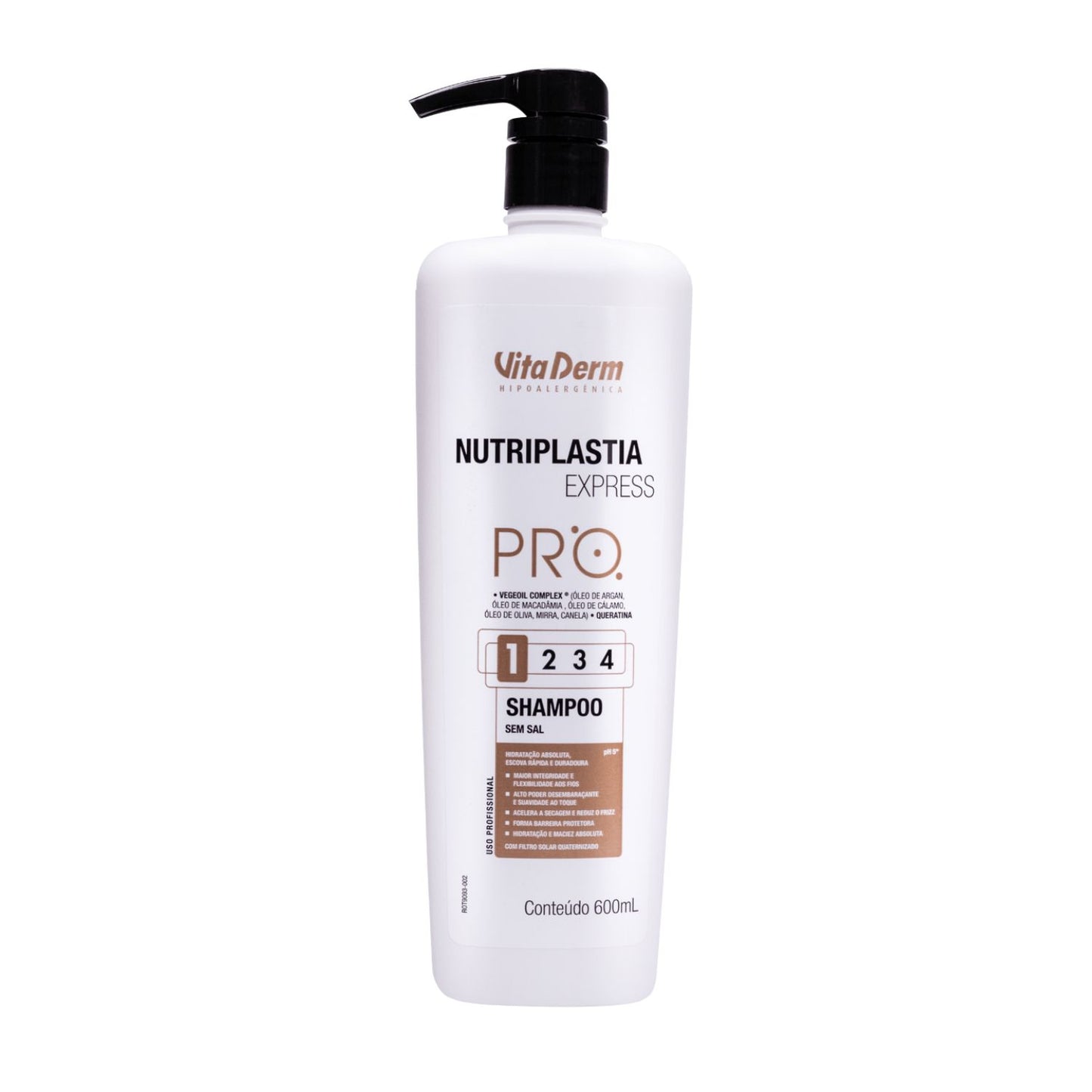 Shampoo Vita Derm Nutriplastia Express 600 ml