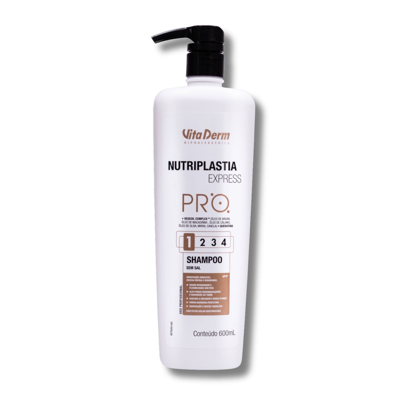 Shampoo Vita Derm Nutriplastia Express 600 ml