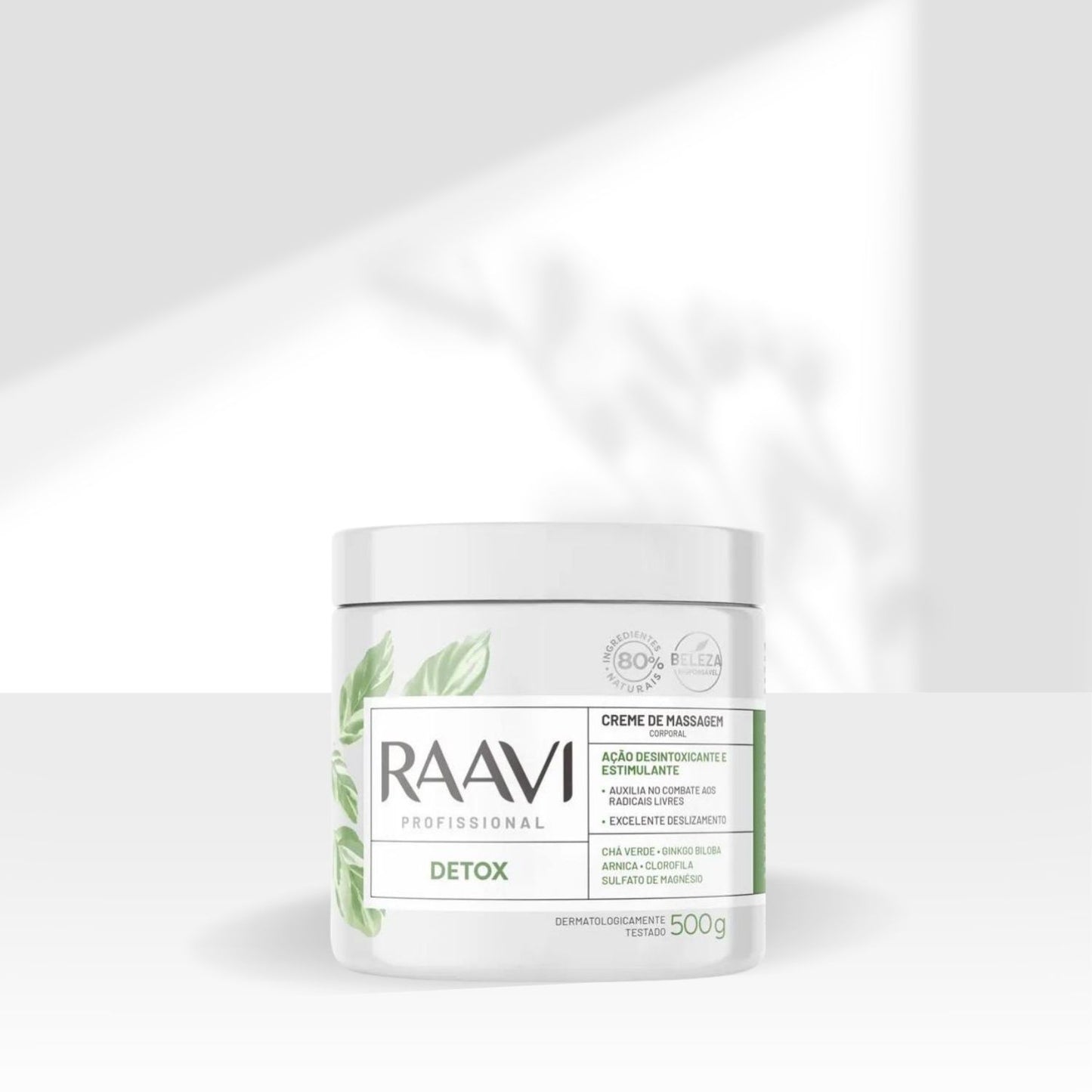 Raavi Creme de Massagem Detox 500 g