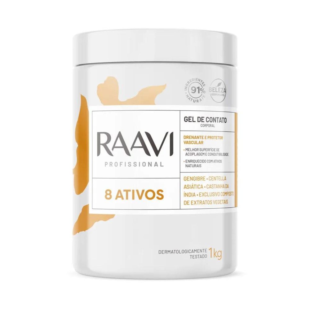 Raavi Gel Contato 8 Ativos 1 Kg
