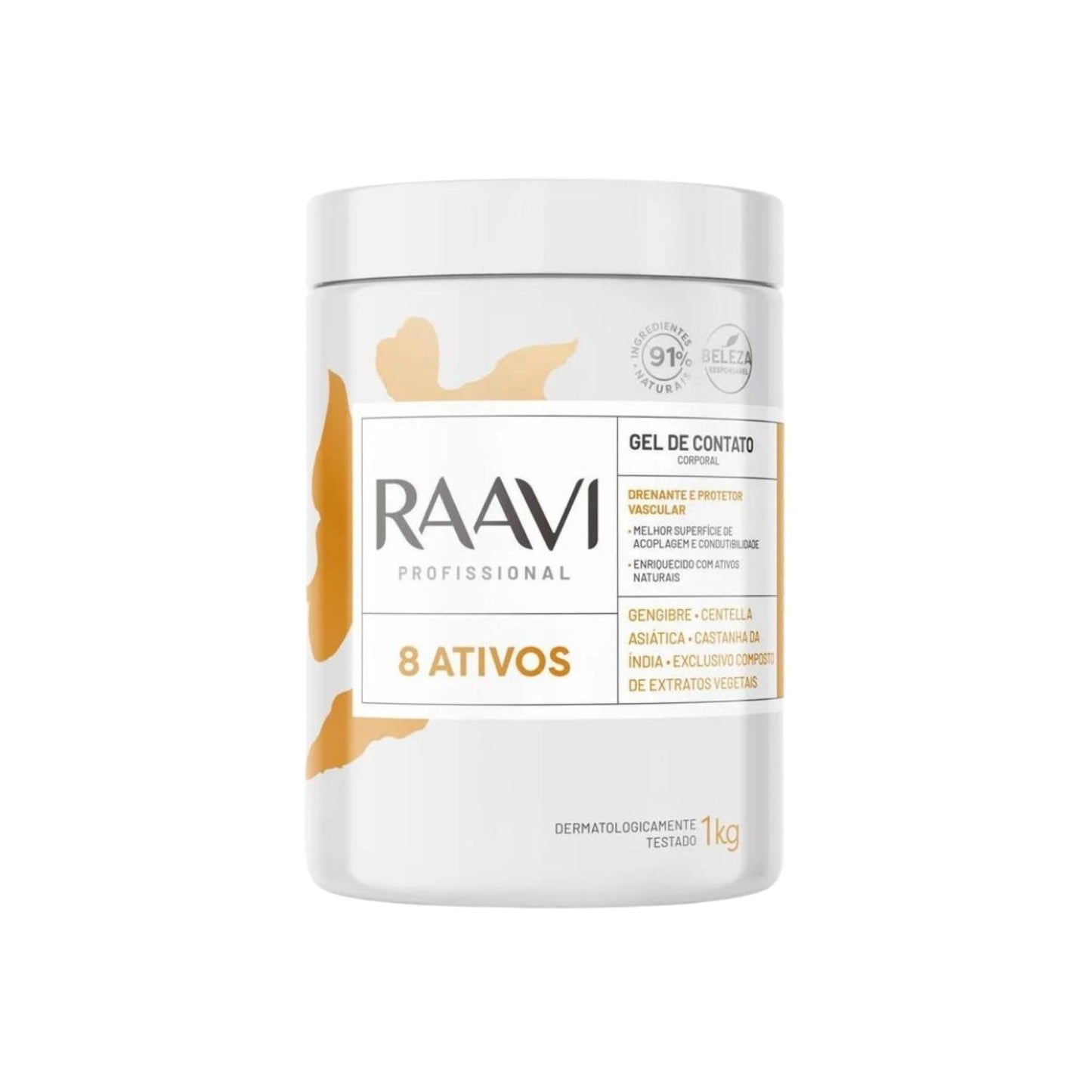 Raavi Gel Contato 8 Ativos 1 Kg