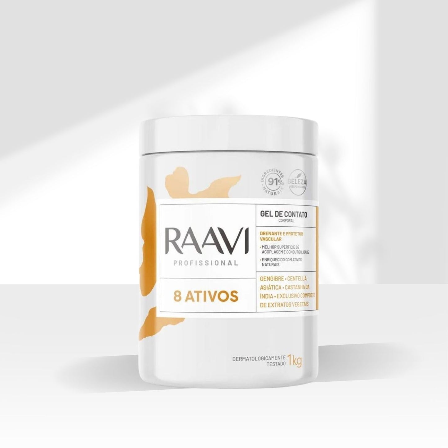 Raavi Gel Contato 8 Ativos 1 Kg