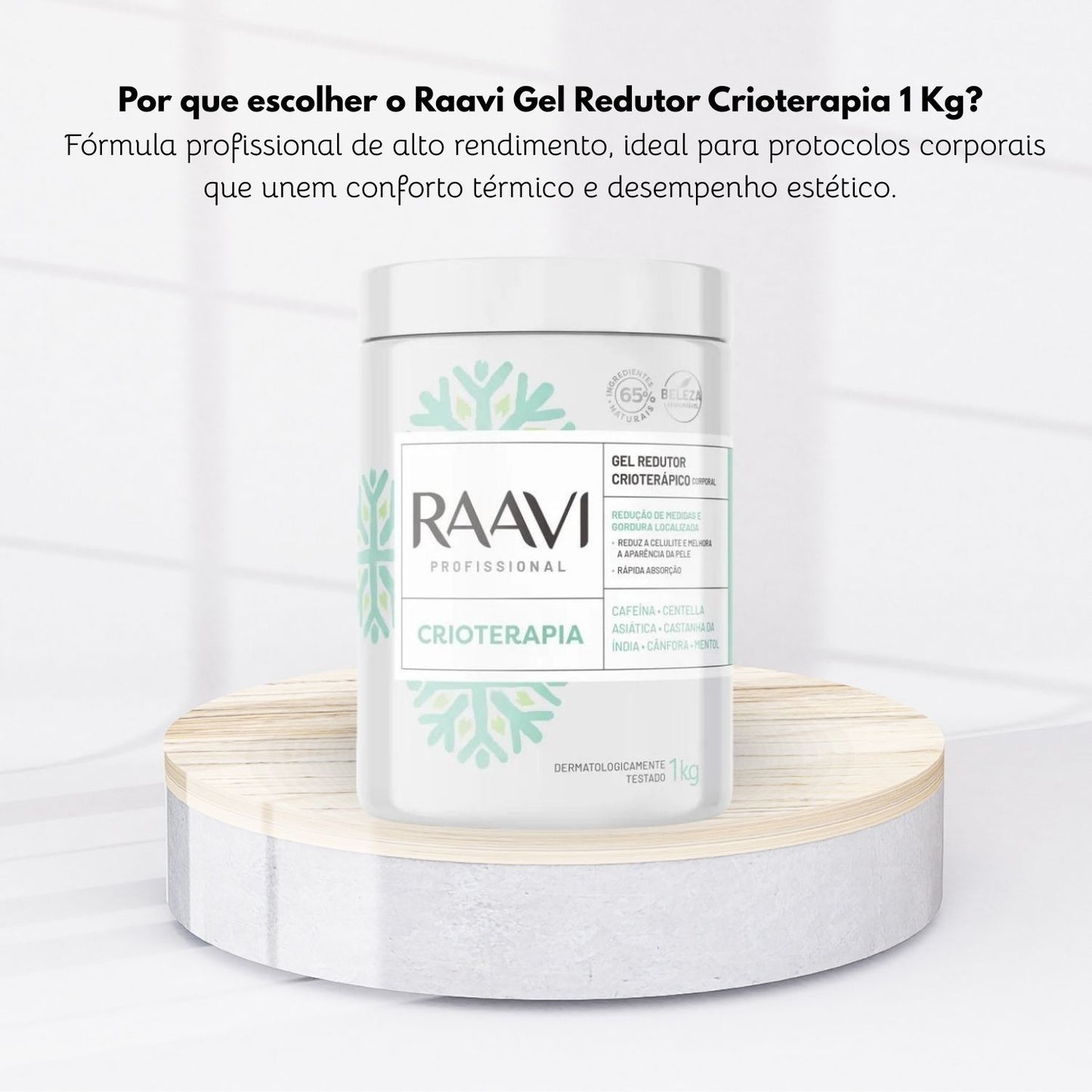 Raavi Gel Redutor Crioterapia 1 Kg