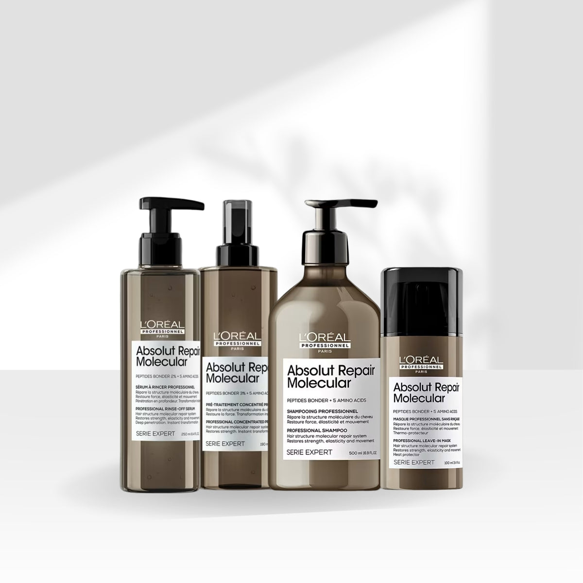 Kit Loreal Absolut Repair Molecular Home Care (4 Produtos)