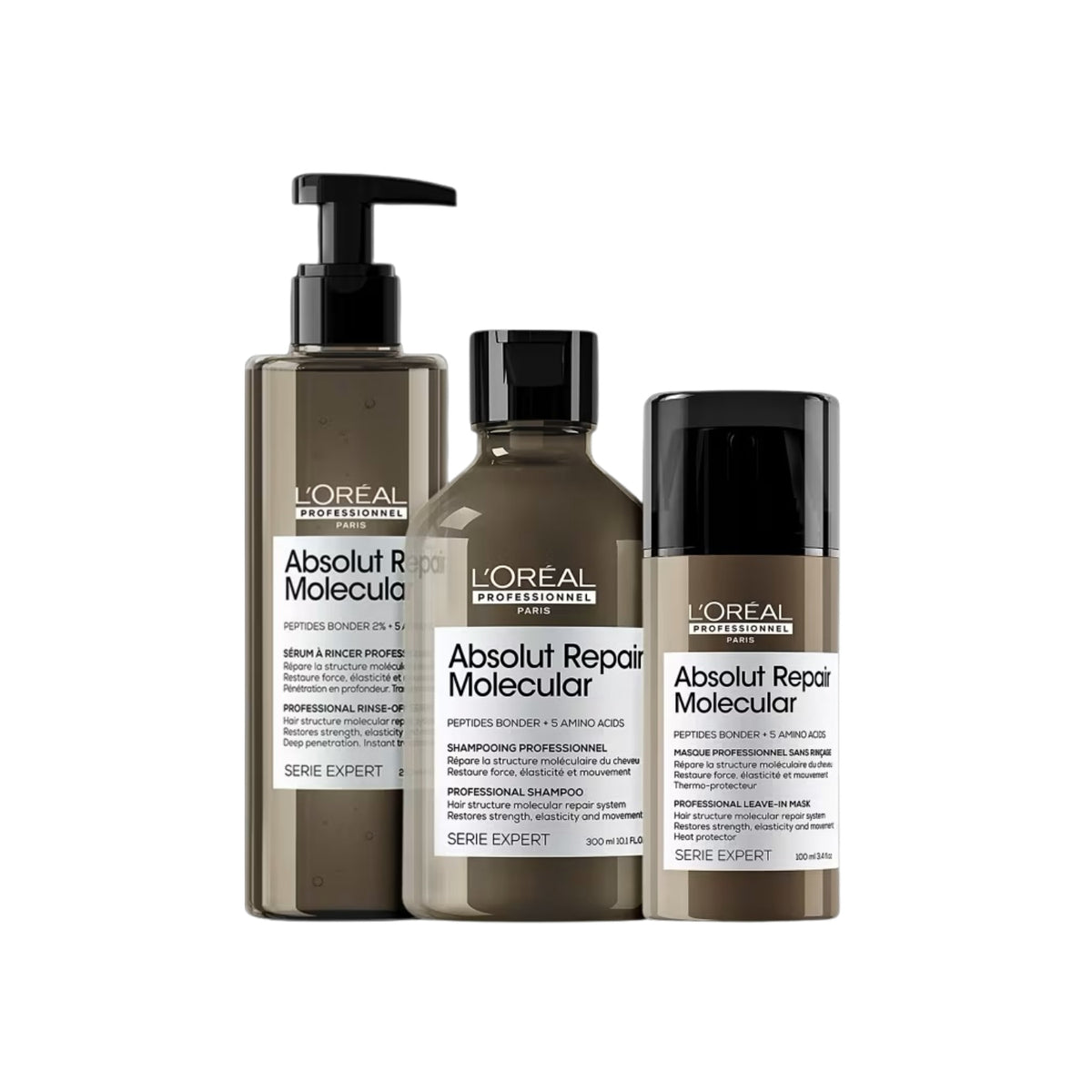 Kit Loreal Absolut Repair Molecular Home Care (3 Produtos)